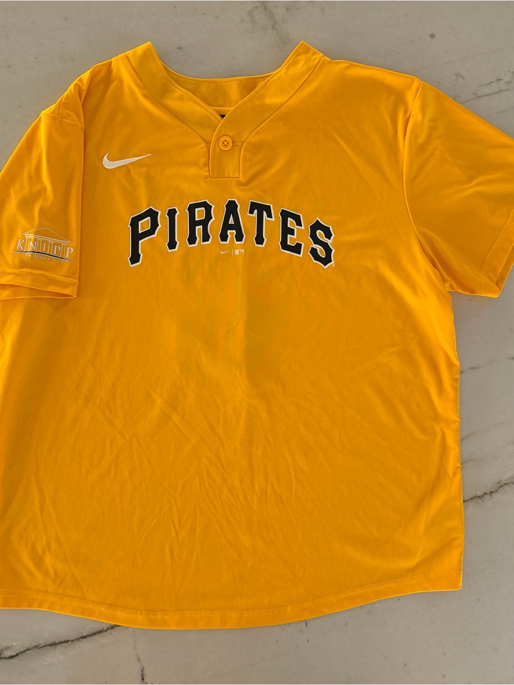 Nike Pittsburgh Pirates Youth Jersey Size XL #5 Baxter Yellow